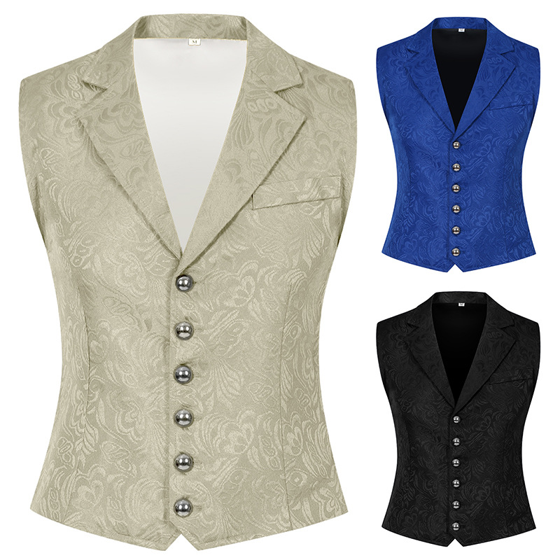 Mens Fashion Vest - Büyük Beden Erkekler İçin Rol Yapma