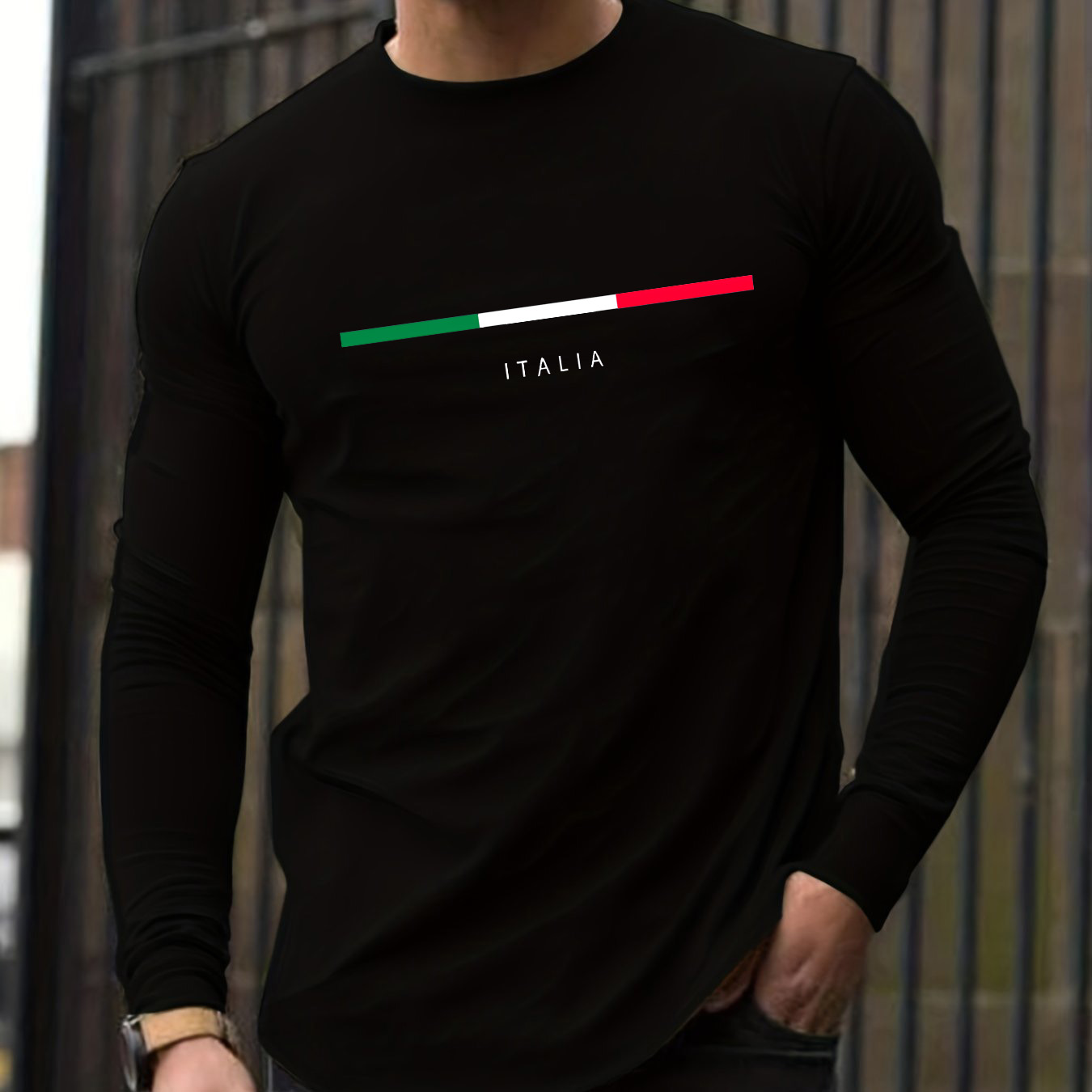 Men'S Fashion For Summer 2026 - %100 saf pamuklu erkek uzun kollu