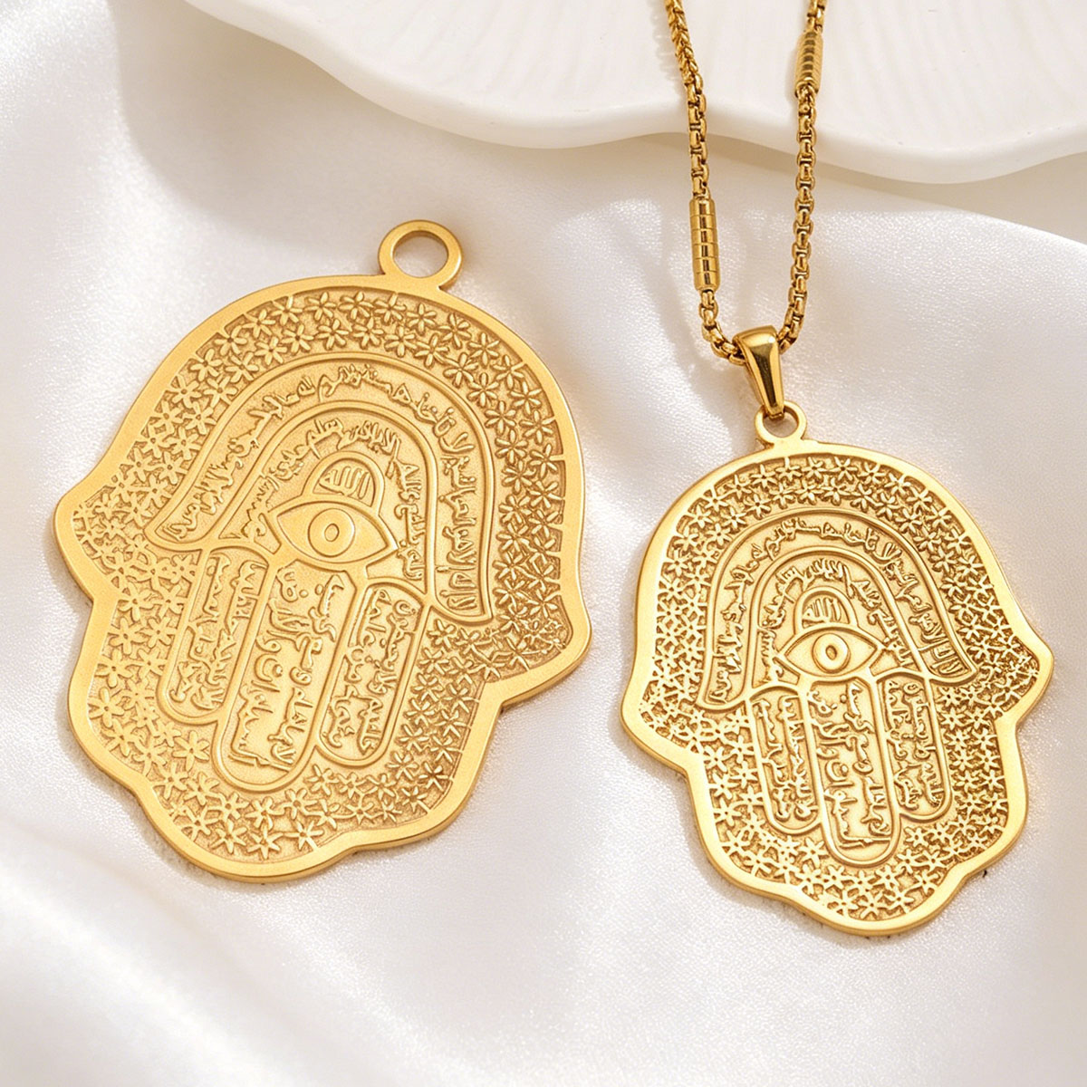 Men'S Fashion Necklaces - 5 adet 18K PVD Paslanmaz Çelik