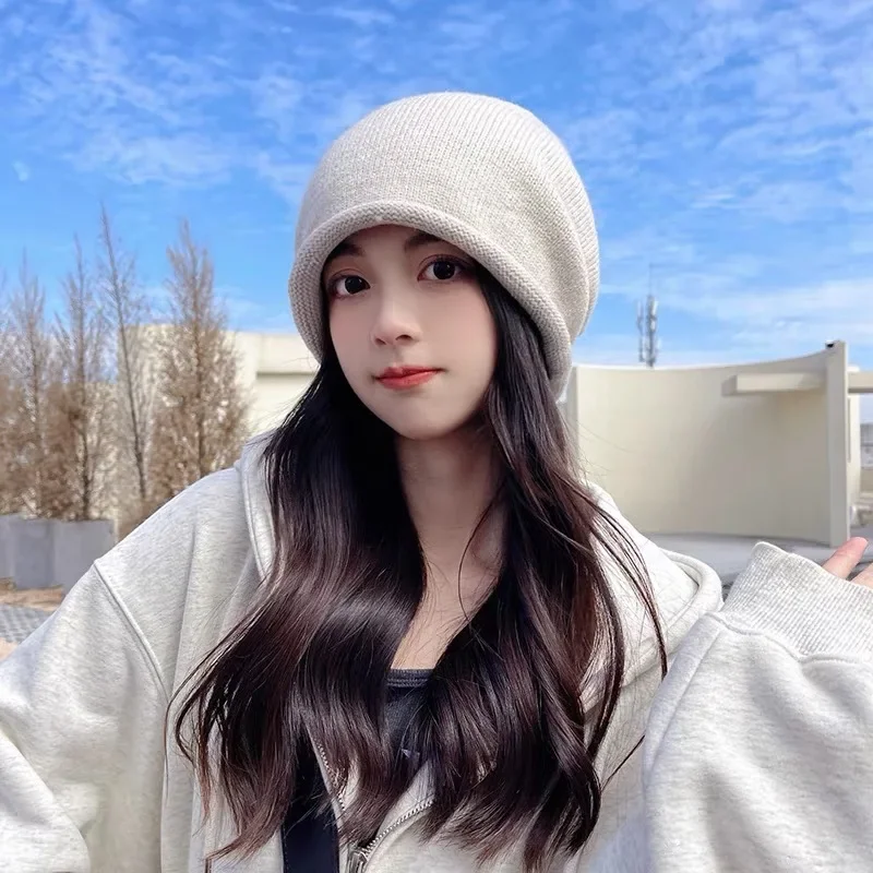 Beanie Winter Hat - Örme Bone Şapkalar Kadınlar İçin Kışlık