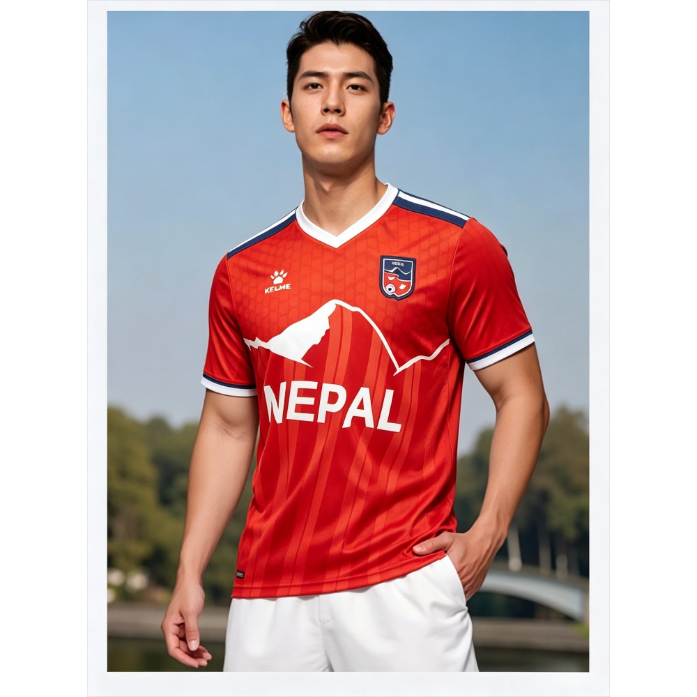 Mens Fashion Combination - KELME 2026 Yaz Erkek Tişörtü: Spor,