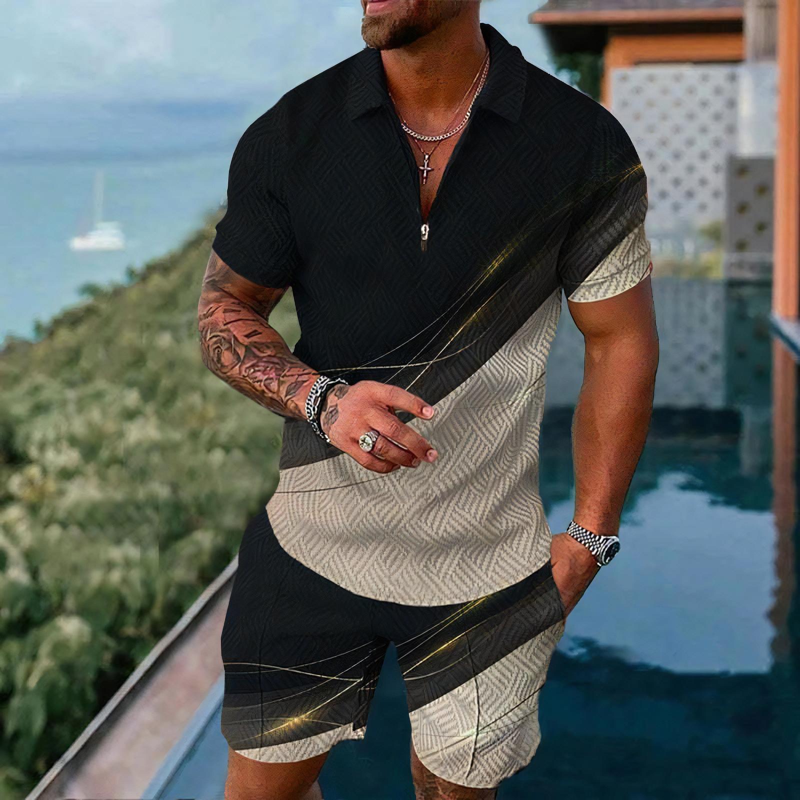 Men'S Fashion Polo - Erkek Polo Gömlek Kısa Kollu Setleri