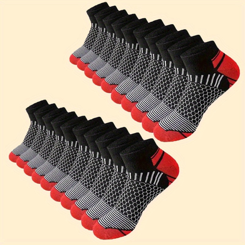 Socks Ankle Men - 6 Çift Erkek Kısa Spor Çorabı