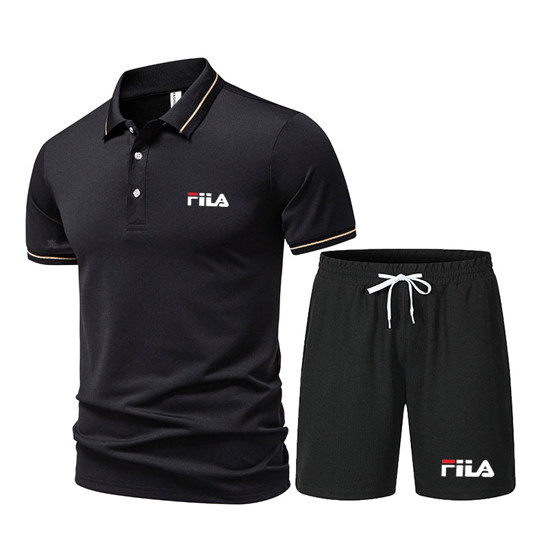 Men'S Fashion Polo - Erkek Modaya Uygun 2 Parçalı Spor