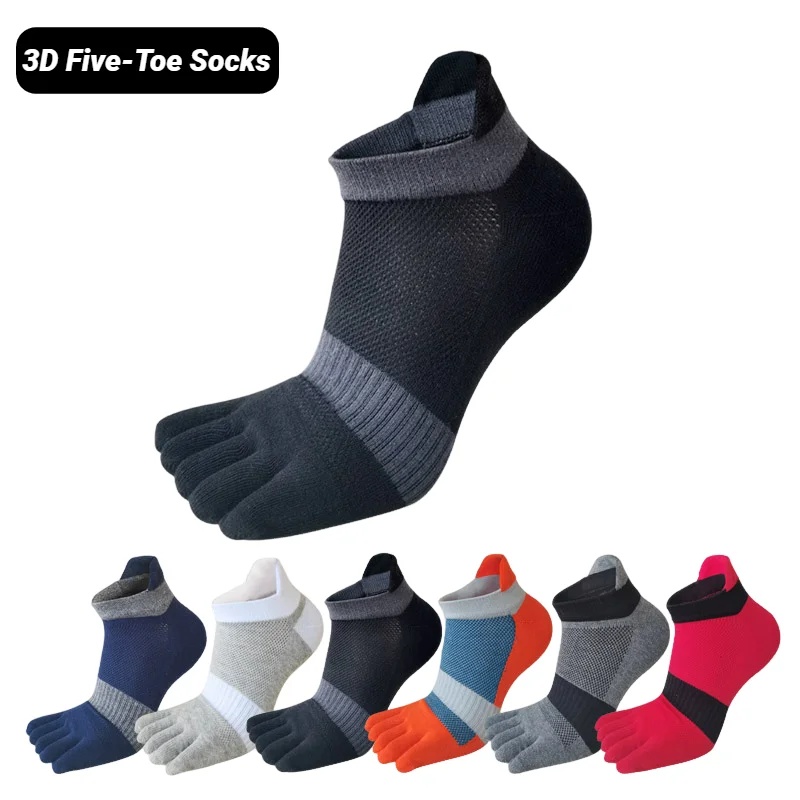Socks Ankle Men - Erkek Ayak Parmağı Spor Çorapları File