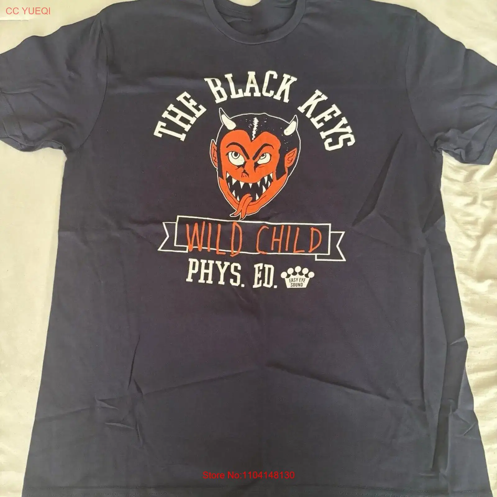 Mens Fashion Black Shirt - The Black Keys Wild Child Tour