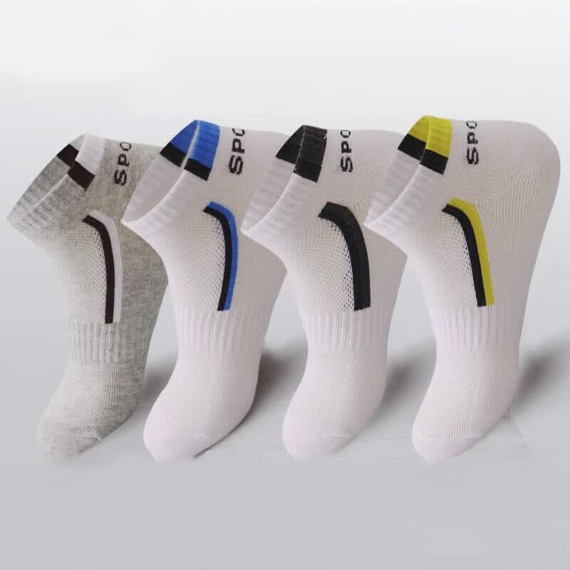 Socks Ankle Men - 2 Çift/Lot Erkek Pamuk Karışımlı Çoraplar