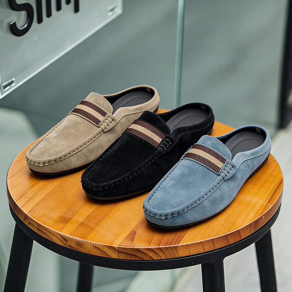 Suede Loafers Men - Erkekler için Yazlık Yeni Ayakkabılar Süet