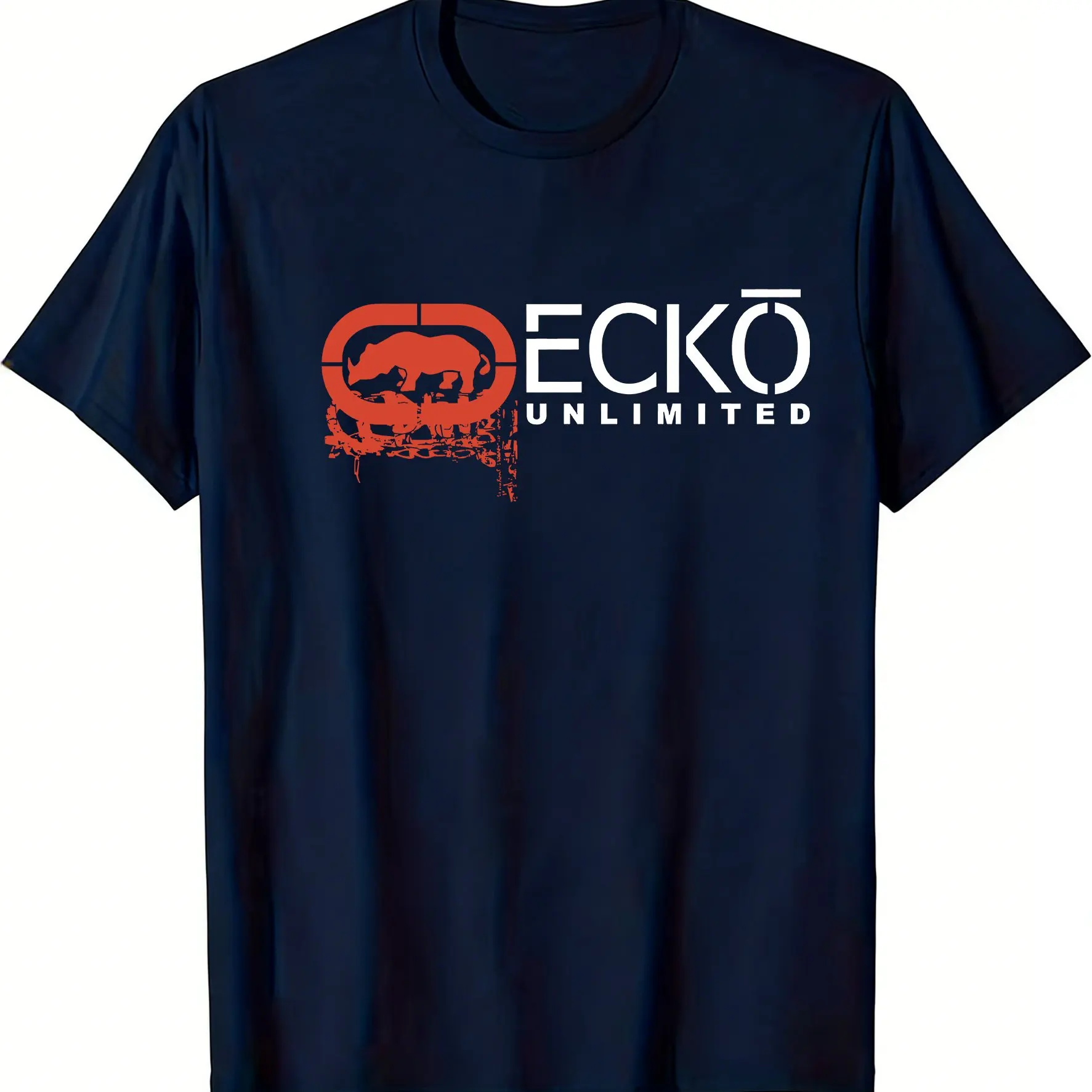 Mens Fashion Combination - Erkekler Ecko Eskitilmiş Grunge Bölünmüş Oval