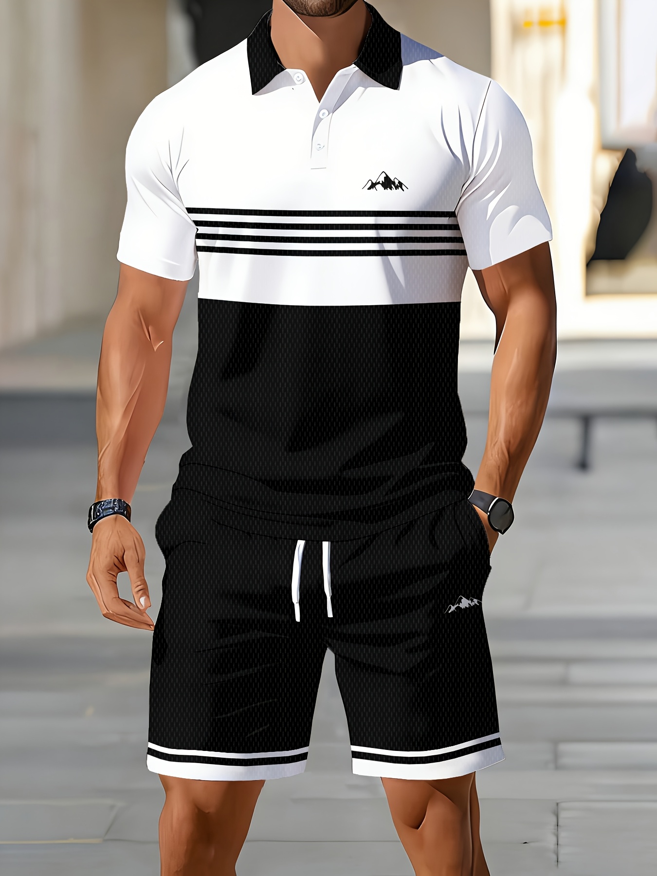 Men'S Fashion Polo - 2026 Yaz Erkek Polo Gömlek Seti