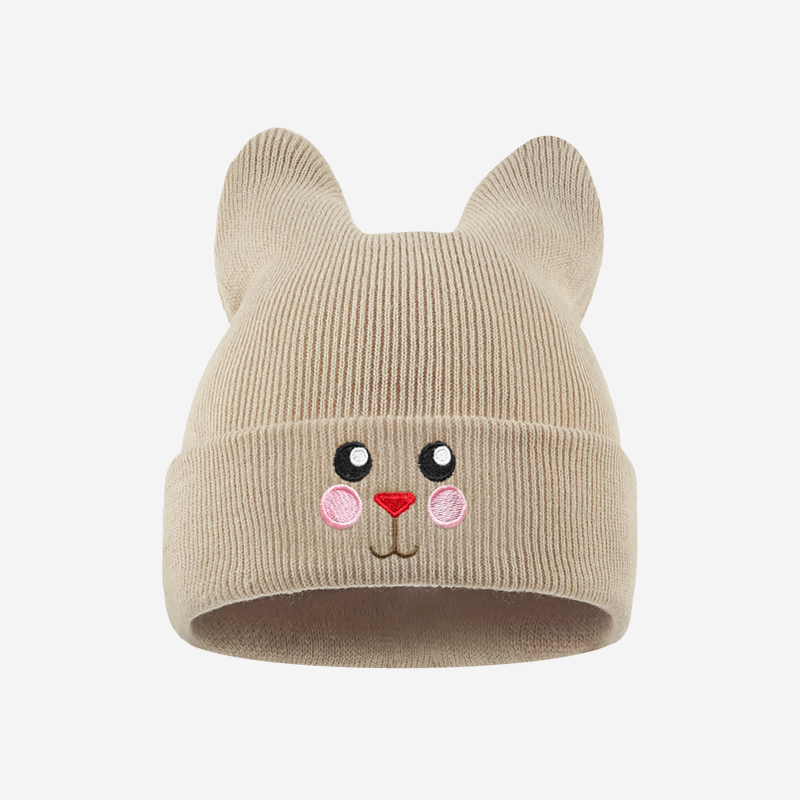 Beanie Winter Hat - Yumuşak Kedi Kulaklı Çocuk Bere Kedi
