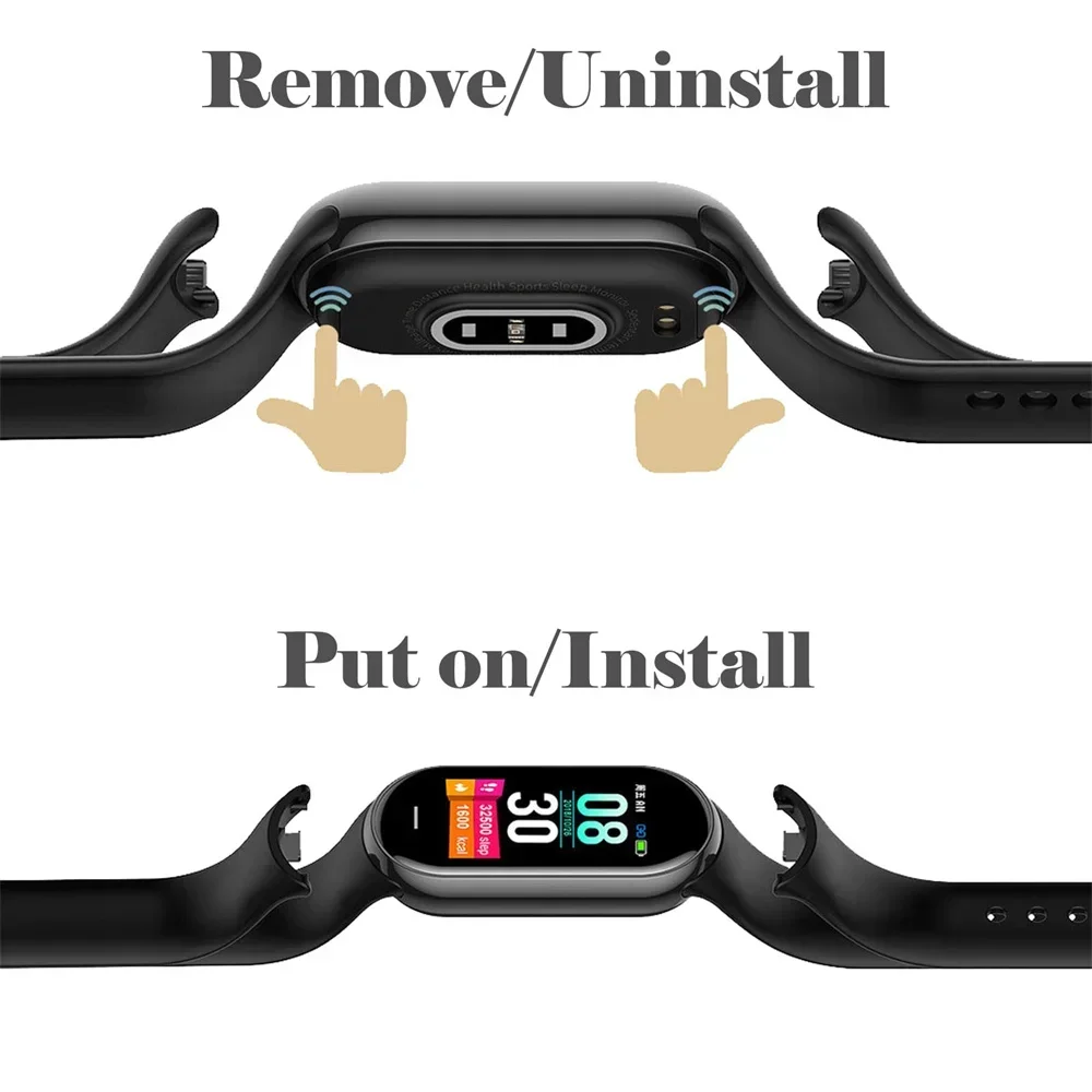 Silikon Kayış Xiaomi Mi band 8 - Men'S Fashion Websites incelemesi ve fiyatı
