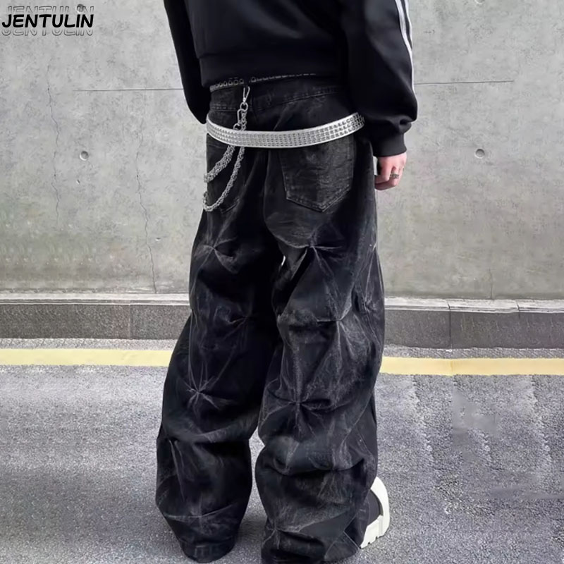 Y2K Estetik Yeni Desen Nakış B - Men'S Fashion With Baggy Jeans incelemesi ve fiyatı