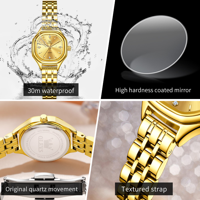 OLEVS 5888 Bayan Saatleri Altı - Men Fashion Elegant incelemesi ve fiyatı