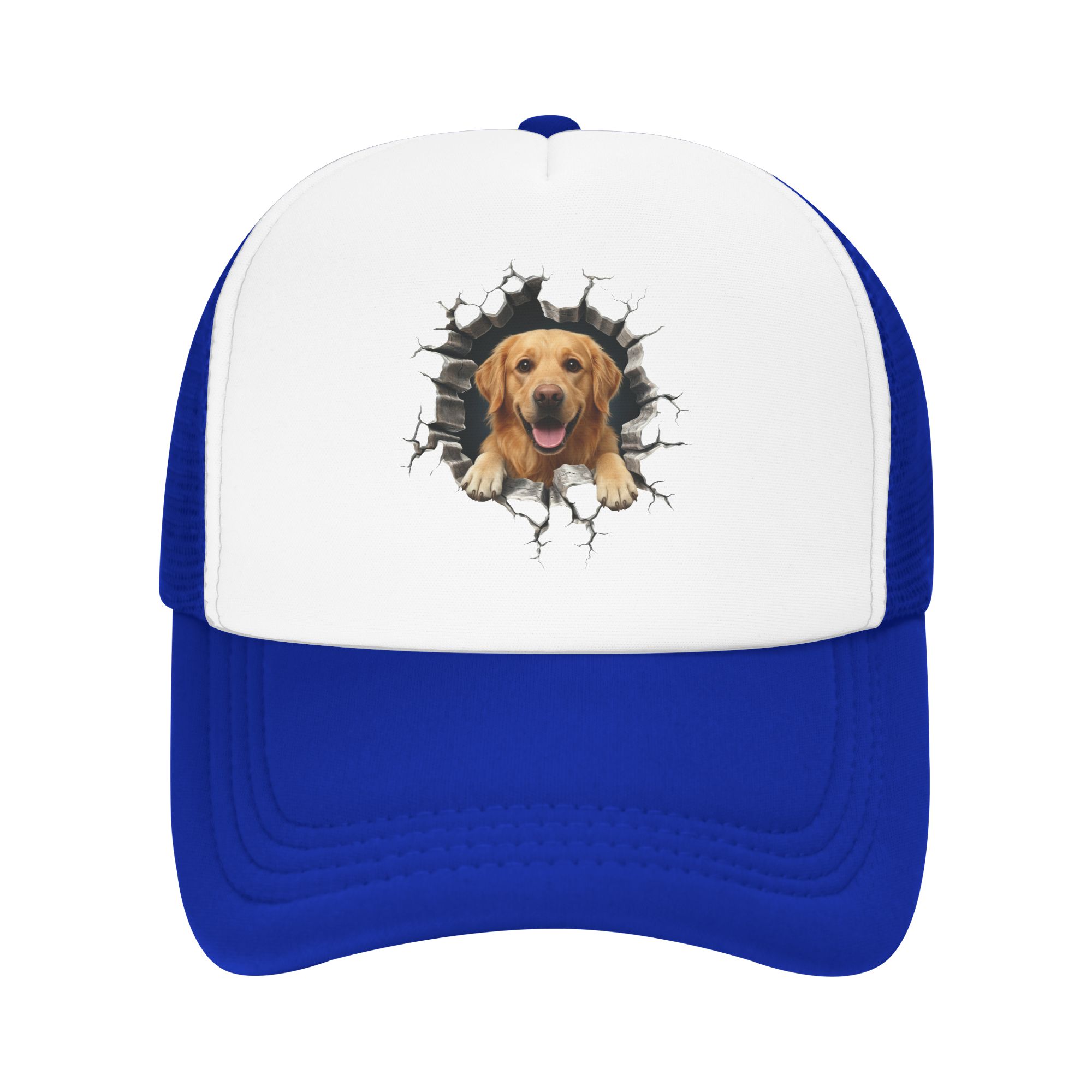 Breaking Through Golden Retrie - Trucker Hat Cap incelemesi ve fiyatı