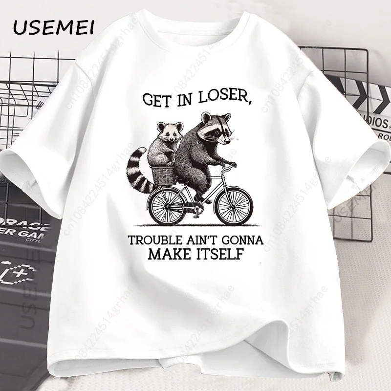 Get in Loser T Shirt Komik Rak - Graphic Tee Oversized incelemesi ve fiyatı