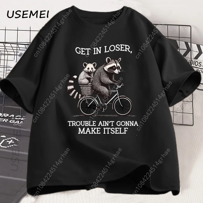 Get in Loser T Shirt Komik Rak - Graphic Tee Oversized incelemesi ve fiyatı