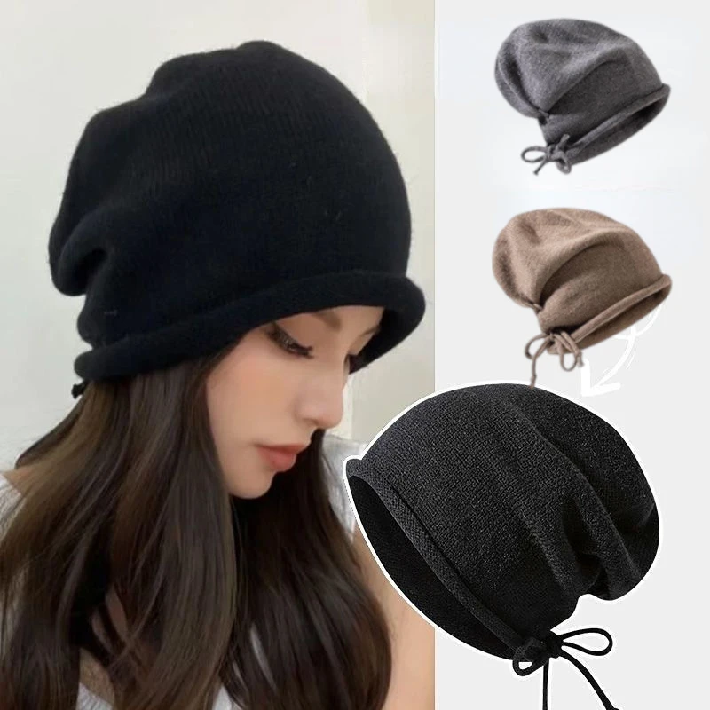 Örme Bone Şapkalar Kadınlar İç - Beanie Winter Hat incelemesi ve fiyatı