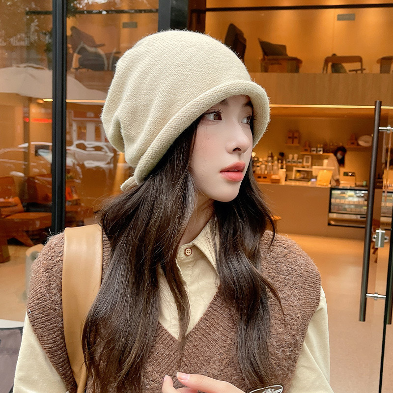 Örme Bone Şapkalar Kadınlar İç - Beanie Winter Hat incelemesi ve fiyatı
