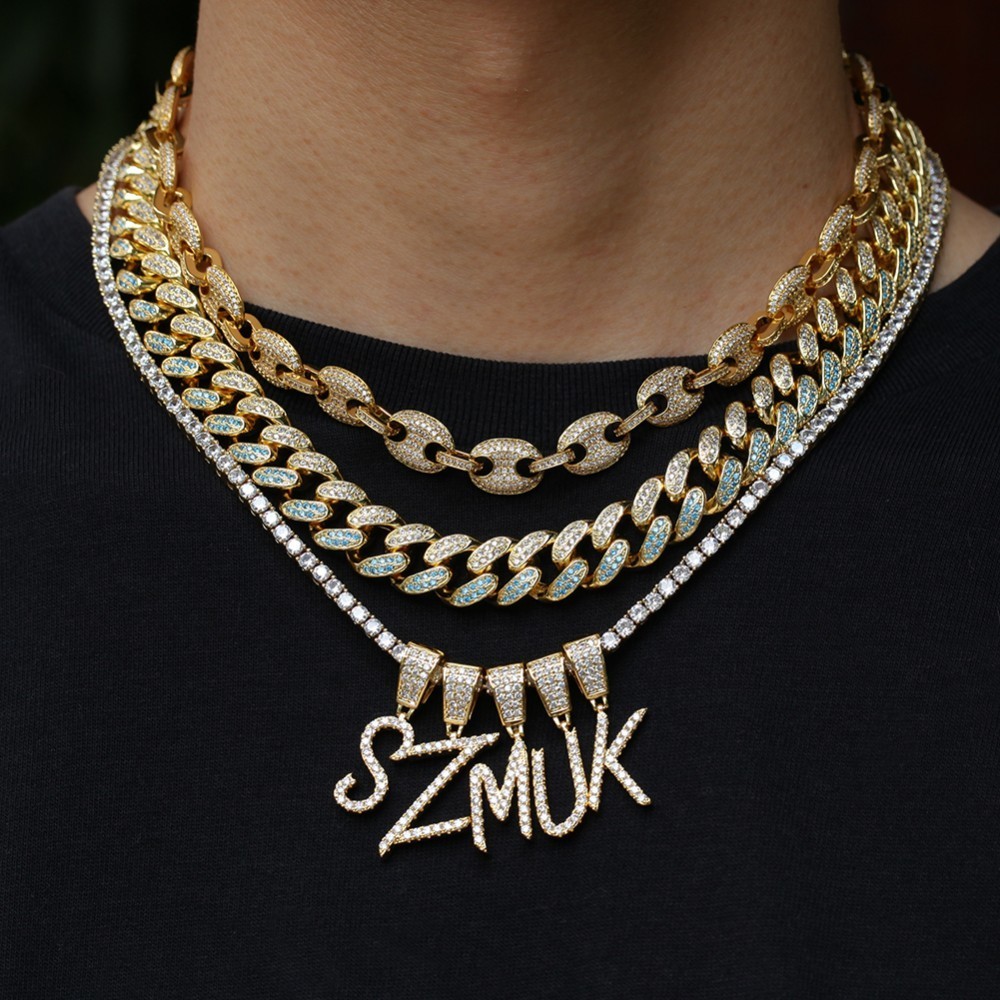 UWIN adı fırça yazı kolye koly - Mens Fashion Combination incelemesi ve fiyatı