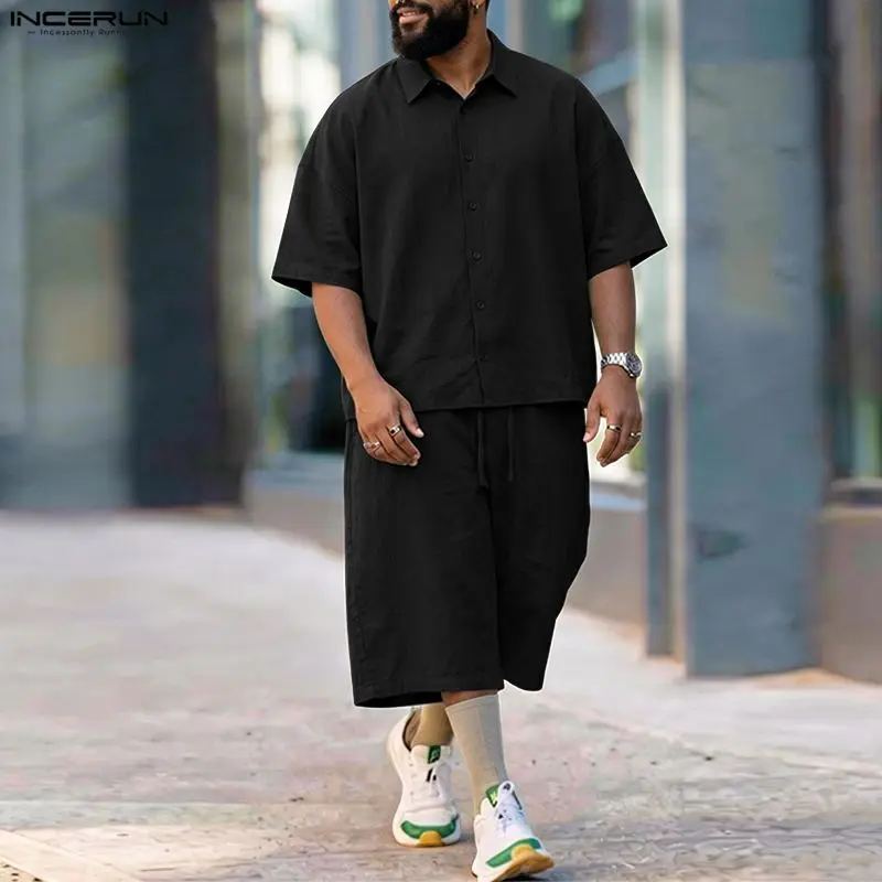 INCERUN erkek Setleri Katı Yak - Men'S Fashion For 2026 incelemesi ve fiyatı