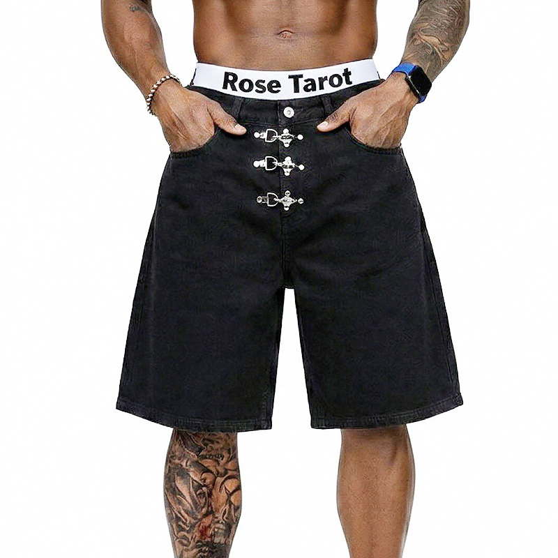 Metal Tokalı Kısa Bol Jean Erk - Men'S Fashion With Baggy Jeans incelemesi ve fiyatı