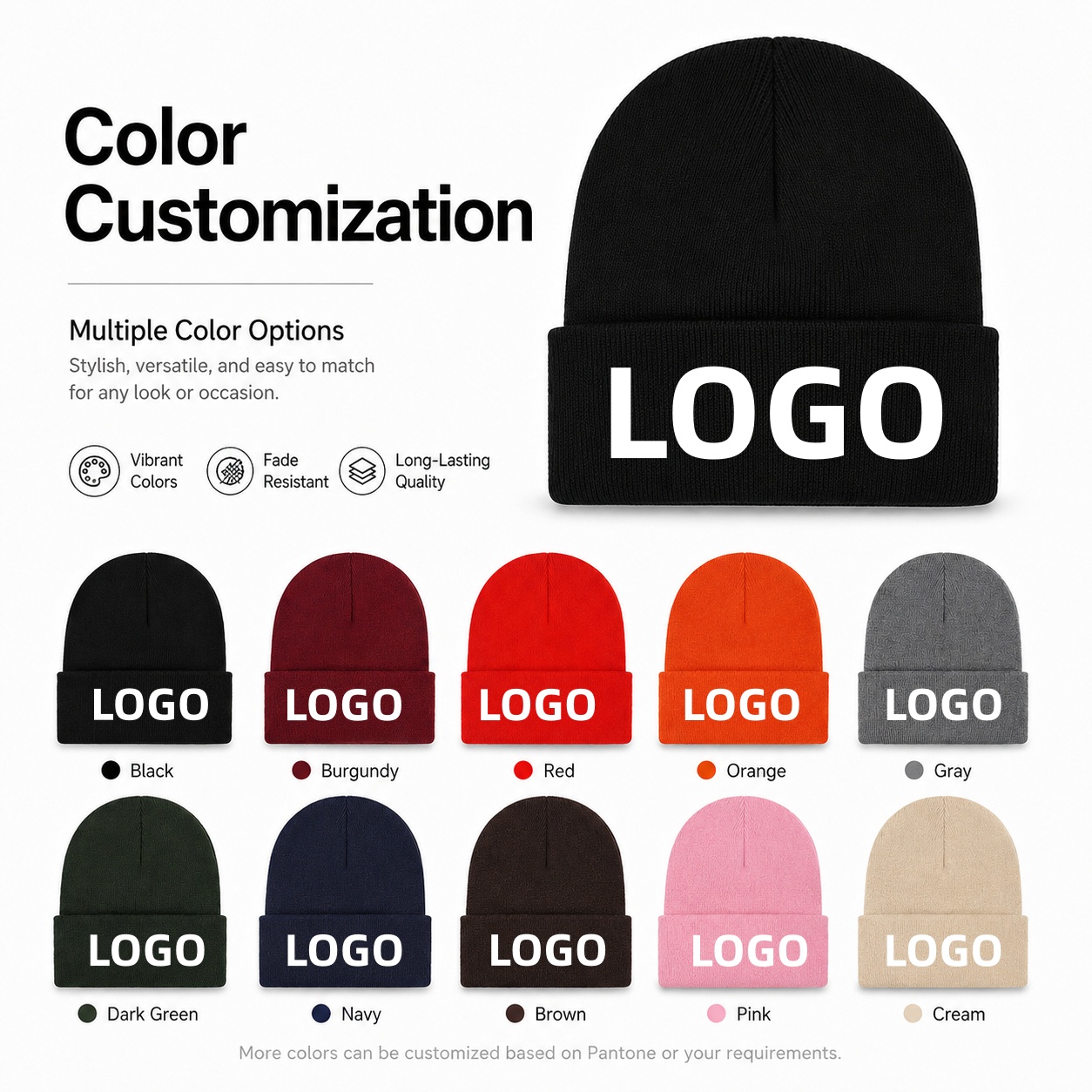 Özel Logolu Örme Bere Şapkalar - Beanie Winter Hat incelemesi ve fiyatı