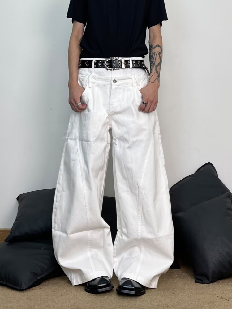 2026 Ropa Y2K Moda Çift Kemerl - Men'S Fashion With Baggy Jeans incelemesi ve fiyatı
