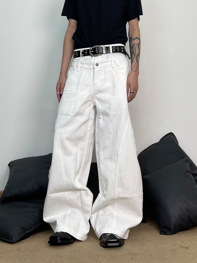 2026 Ropa Y2K Moda Çift Kemerl - Men'S Fashion With Baggy Jeans incelemesi ve fiyatı