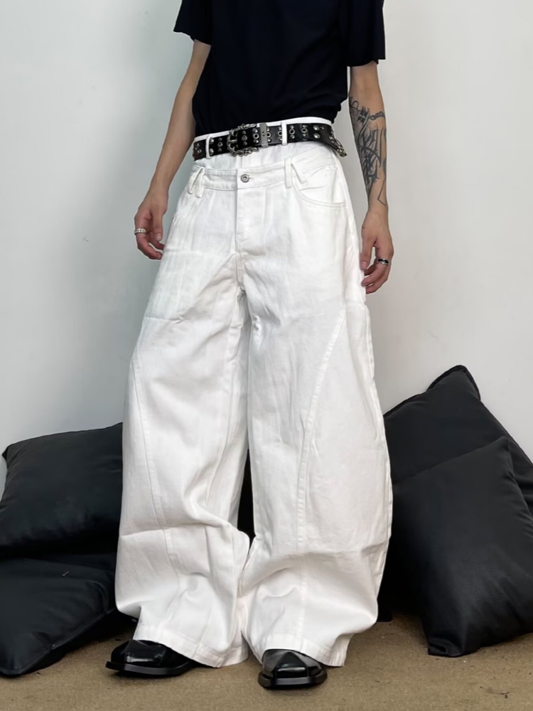 2026 Ropa Y2K Moda Çift Kemerl - Men'S Fashion With Baggy Jeans incelemesi ve fiyatı