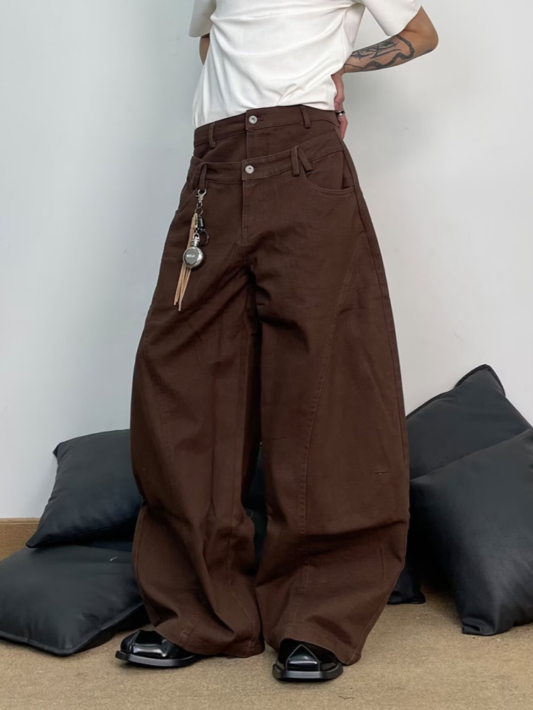 2026 Ropa Y2K Moda Çift Kemerl - Men'S Fashion With Baggy Jeans incelemesi ve fiyatı