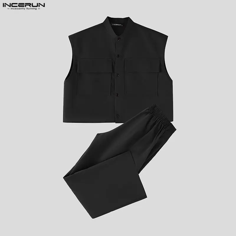 INCERUN Erkek Setleri Katı Kol - Men'S Fashion For 2026 incelemesi ve fiyatı