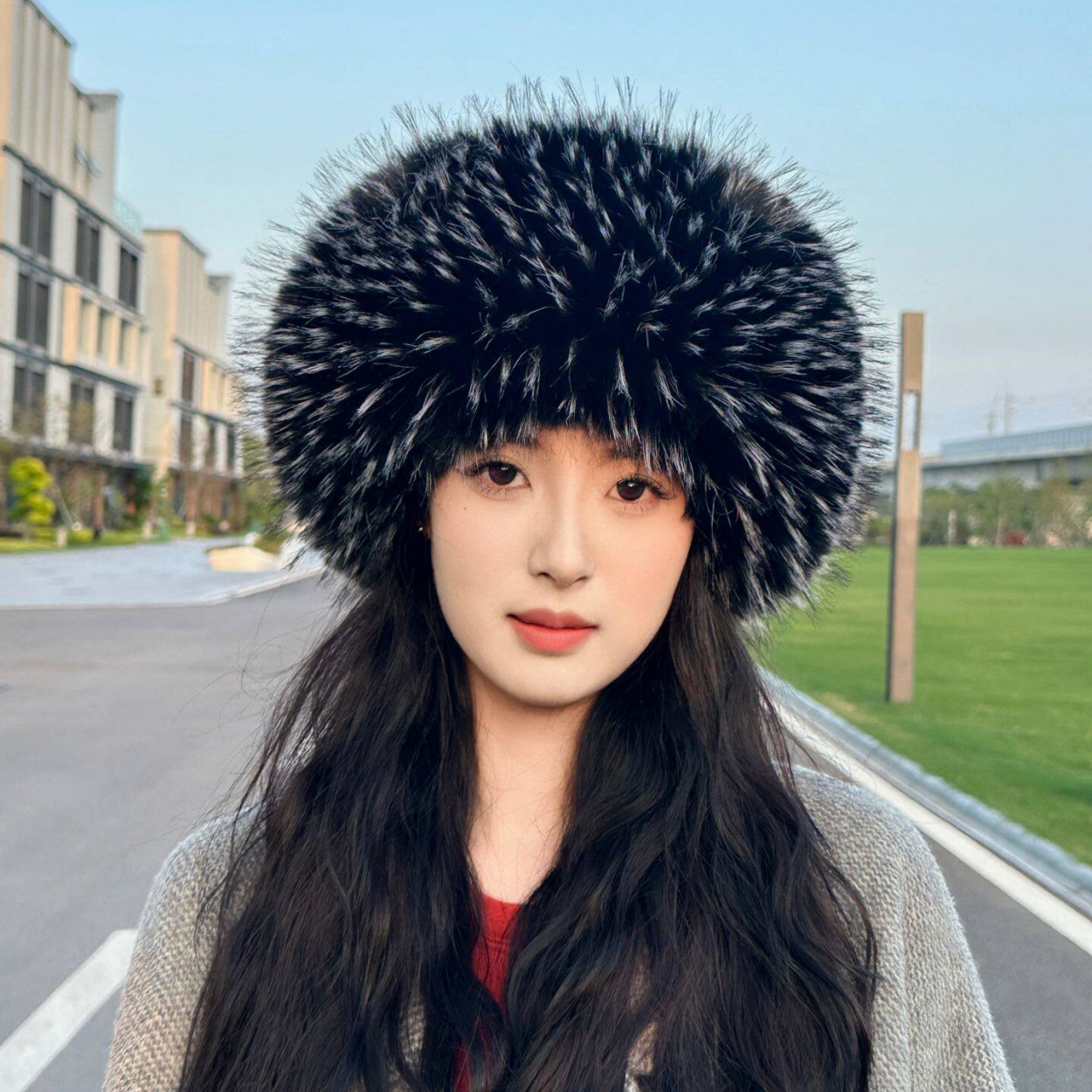 Yumuşak Peluş Suni Tilki Kürkü - Beanie Winter Hat incelemesi ve fiyatı