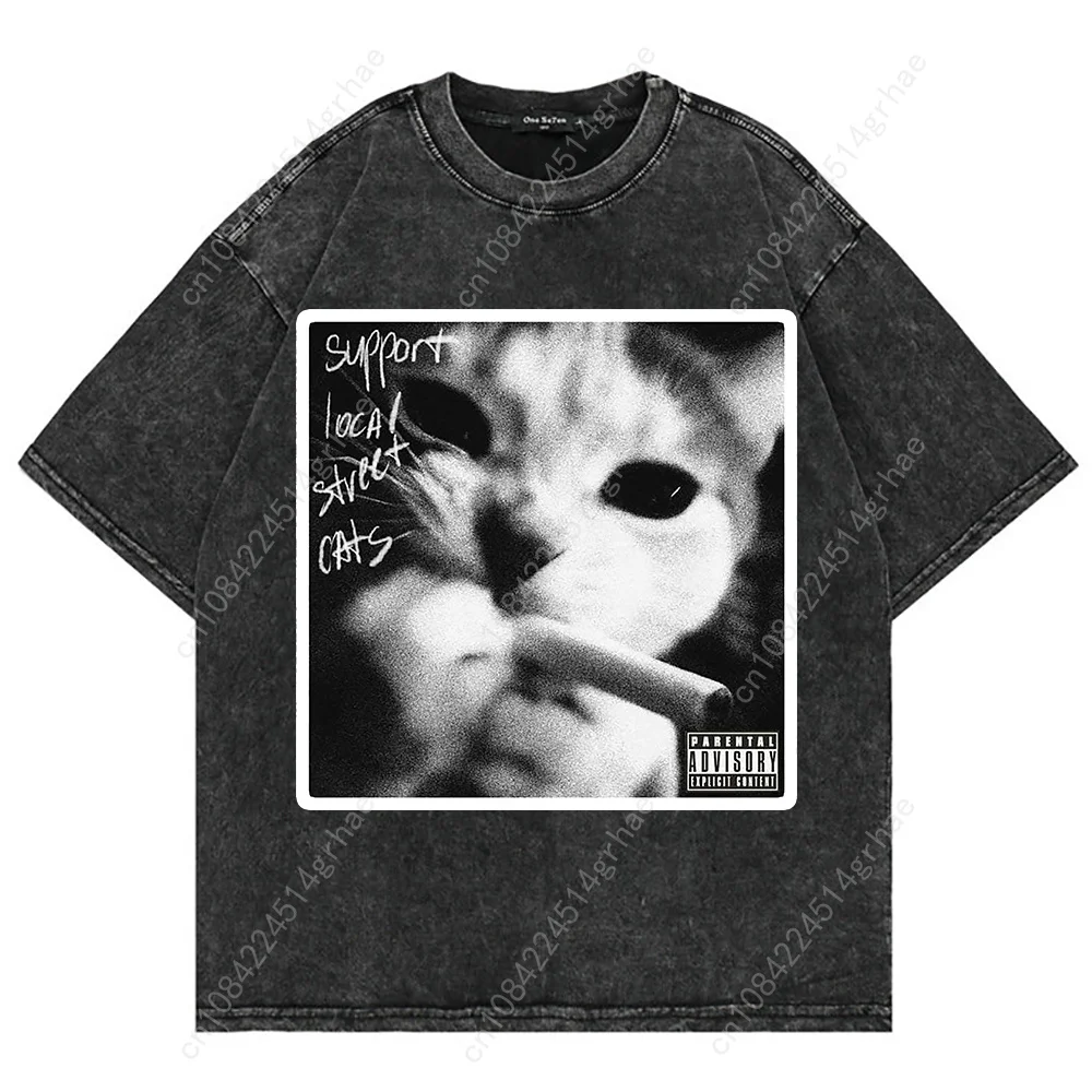 %100 Pamuk Vintage Yıkanmış Y2 - Graphic Tee Oversized incelemesi ve fiyatı
