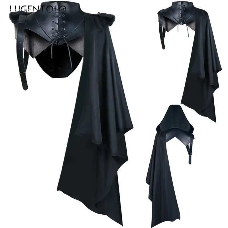 Erkekler Ortaçağ Kapşonlu Panç - Mens Fashion Poncho incelemesi ve fiyatı