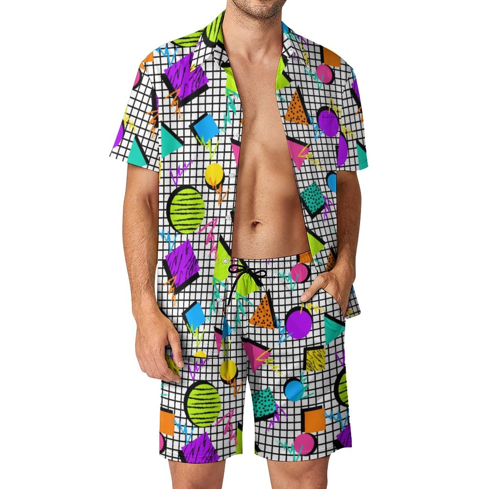 Yazlık Düzensiz Geometrik 3D B - Quality Men'S Fashion incelemesi ve fiyatı