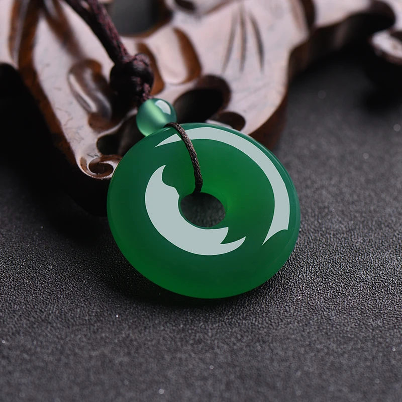 Doğal renkli yeşim çörek kolye - Men'S Fashion Necklaces incelemesi ve fiyatı