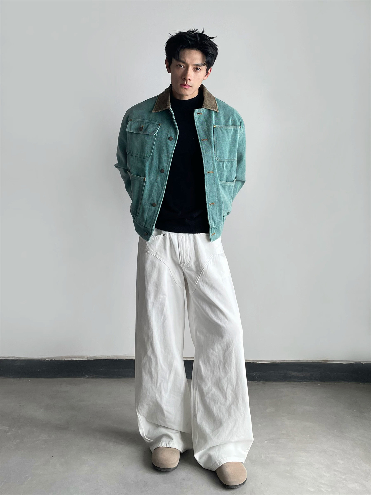 2026 Sonbahar Yeni Vintage Erk - Mens Fashion Denim incelemesi ve fiyatı