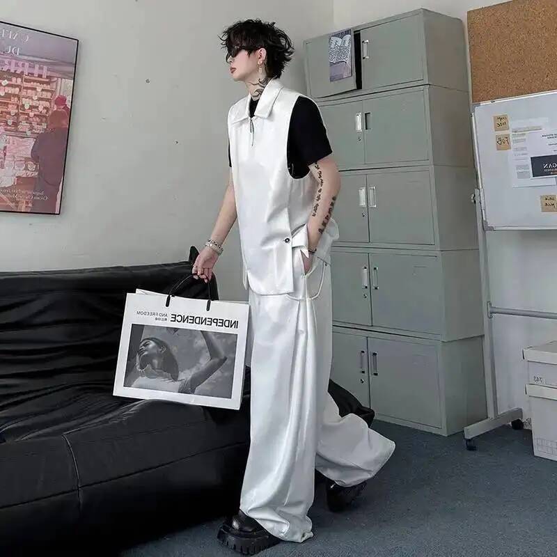 LUZHEN Yelek 2026 Moda Yaz Erk - Mens Fashion Vest incelemesi ve fiyatı