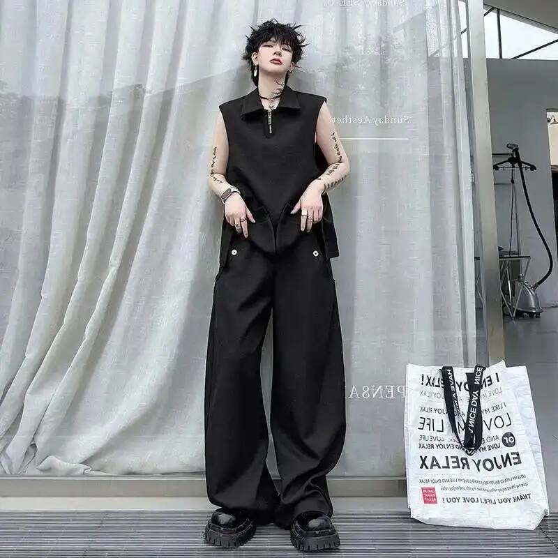 LUZHEN Yelek 2026 Moda Yaz Erk - Mens Fashion Vest incelemesi ve fiyatı