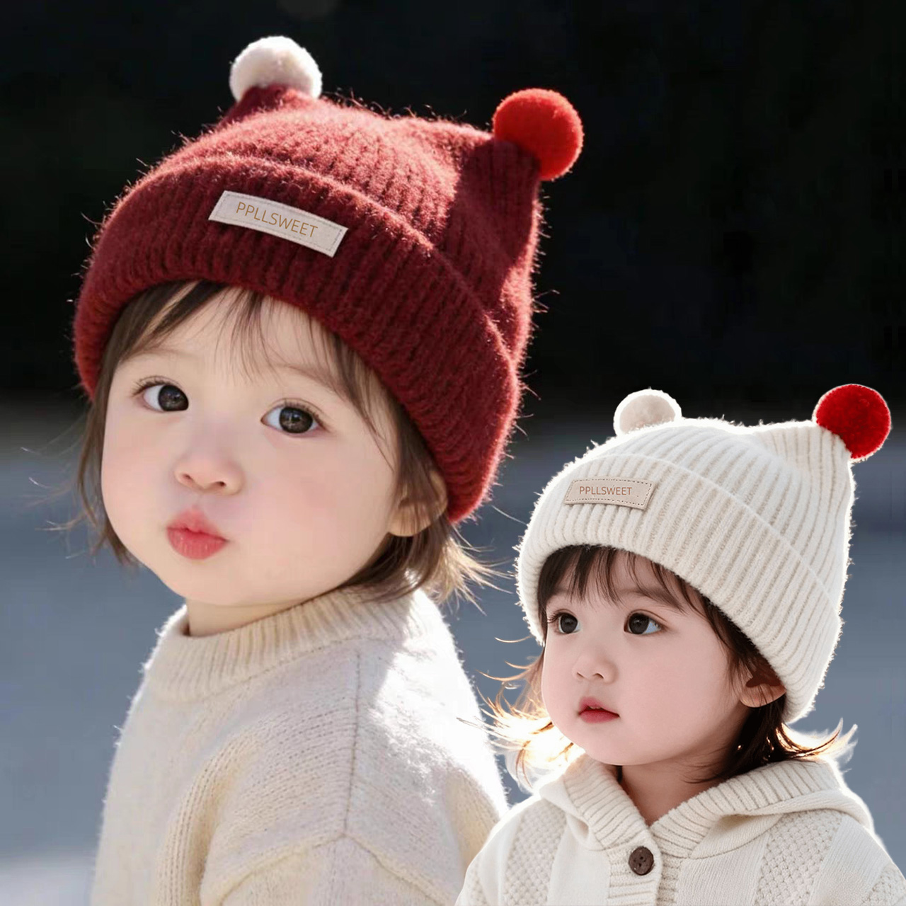 1-4Year Bebek Örme Şapka Sevim - Beanie Winter Hat incelemesi ve fiyatı