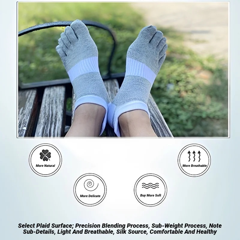 Erkek Ayak Parmağı Spor Çorapl - Socks Ankle Men incelemesi ve fiyatı