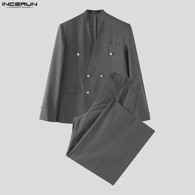 INCERUN Erkek Takımları Düz Re - Men Fashion Elegant incelemesi ve fiyatı