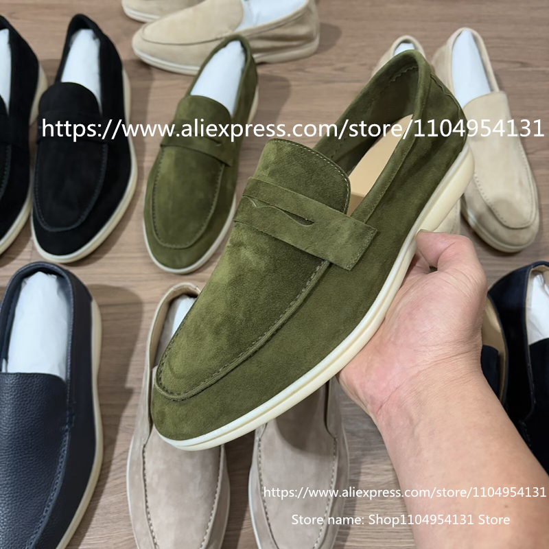 Renkli Loafer'lar Günlük Hakik - Suede Loafers Men incelemesi ve fiyatı