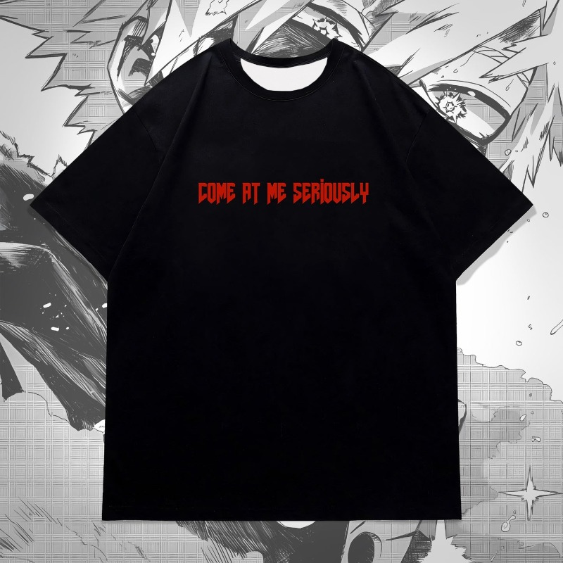 Bakugo Anime Çift Taraflı Bask - Graphic Tee Oversized incelemesi ve fiyatı