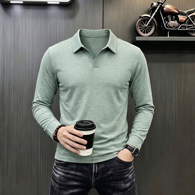 Erkek İş Günlük Uzun Kollu Tiş - Men'S Fashion Polo incelemesi ve fiyatı
