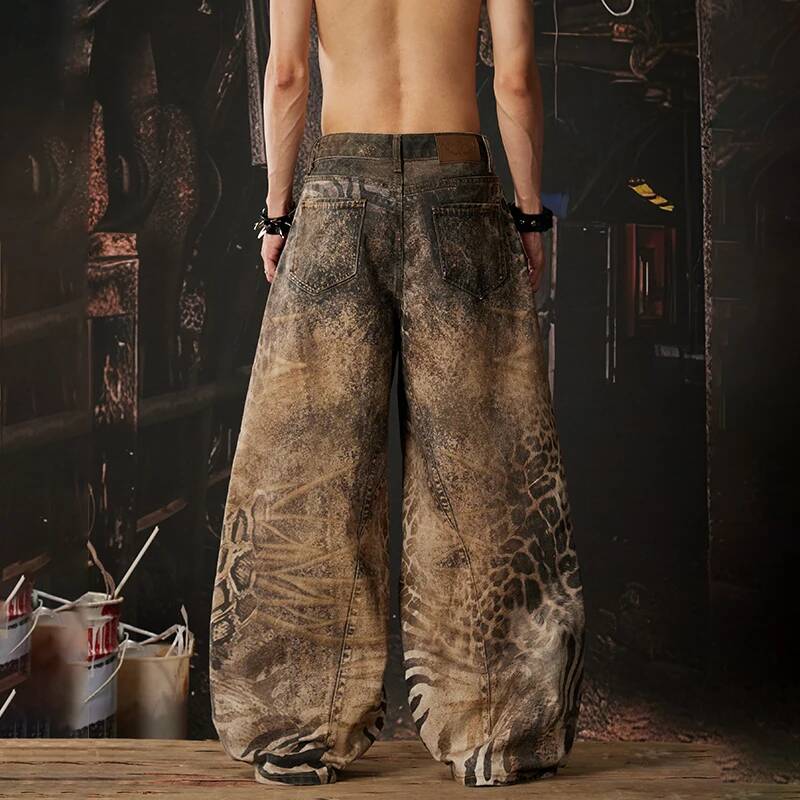 LUZHEN 2026 Yeni Orijinal Y2K  - Men'S Fashion With Baggy Jeans incelemesi ve fiyatı