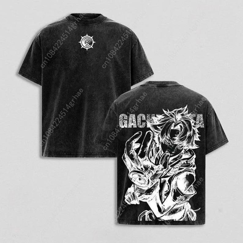 Gachiakuta Vintage Anime Yıkan - Graphic Tee Oversized incelemesi ve fiyatı
