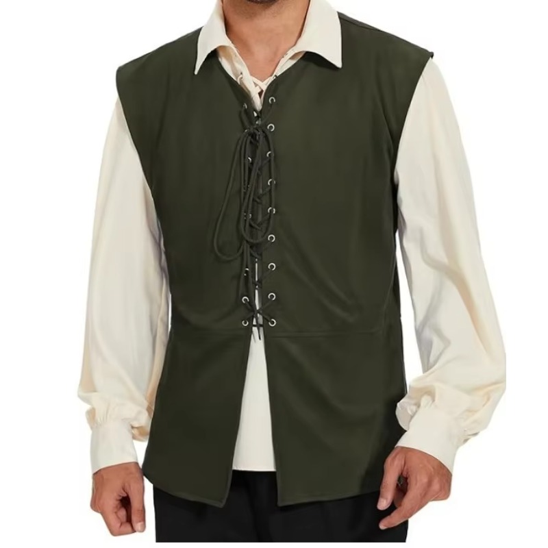 Ortaçağ Rönesans Korsan Gotik  - Mens Fashion Vest incelemesi ve fiyatı