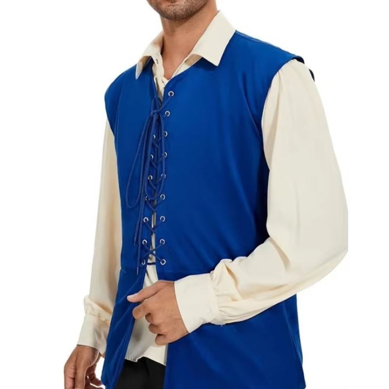 Ortaçağ Rönesans Korsan Gotik  - Mens Fashion Vest incelemesi ve fiyatı